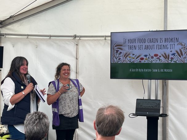 Abi Morgan and Ruth Ashton-Shaw